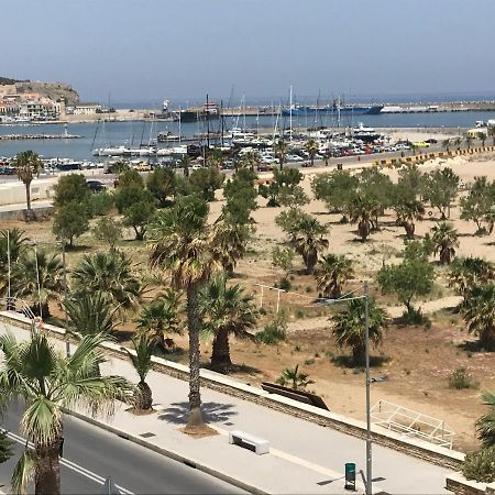 Apartment On The Beach With View Rethymno Exteriör bild