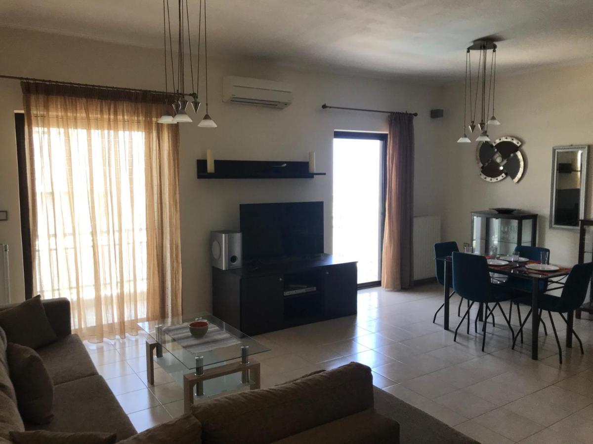 Apartment On The Beach With View Rethymno Exteriör bild