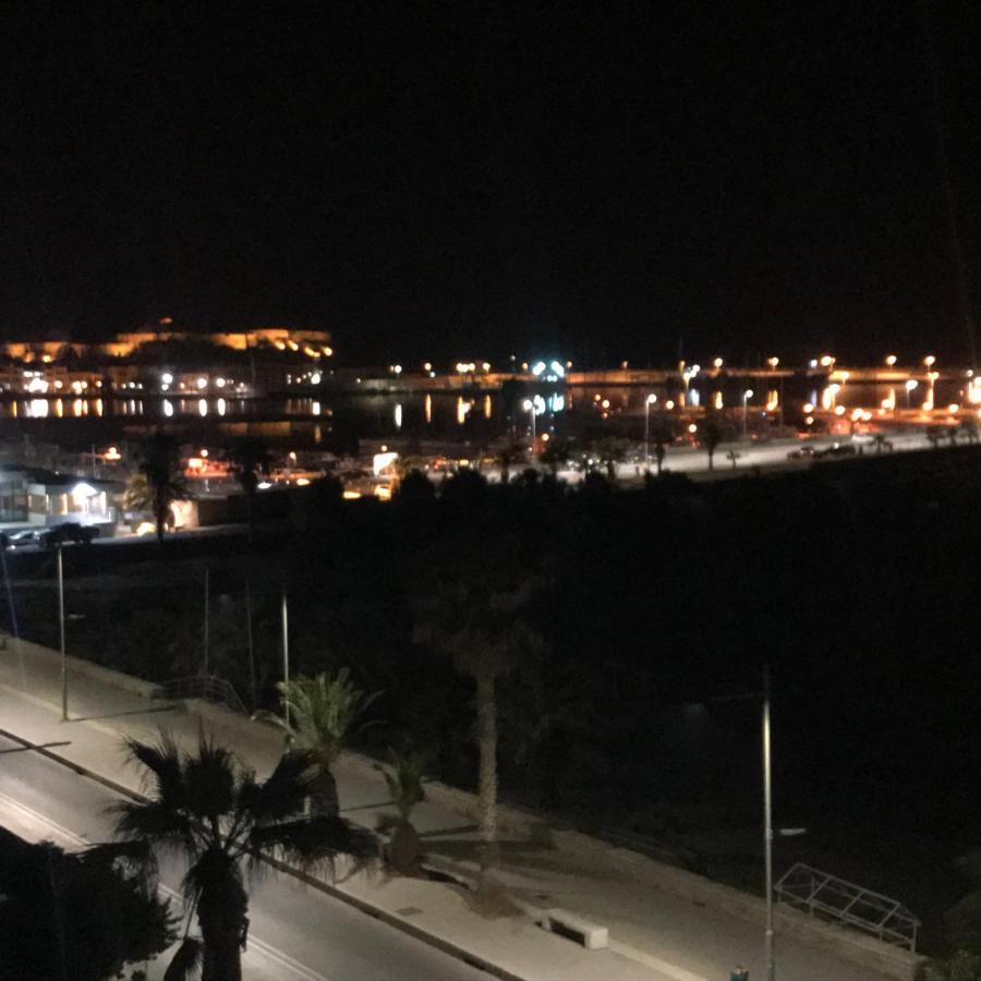 Apartment On The Beach With View Rethymno Exteriör bild