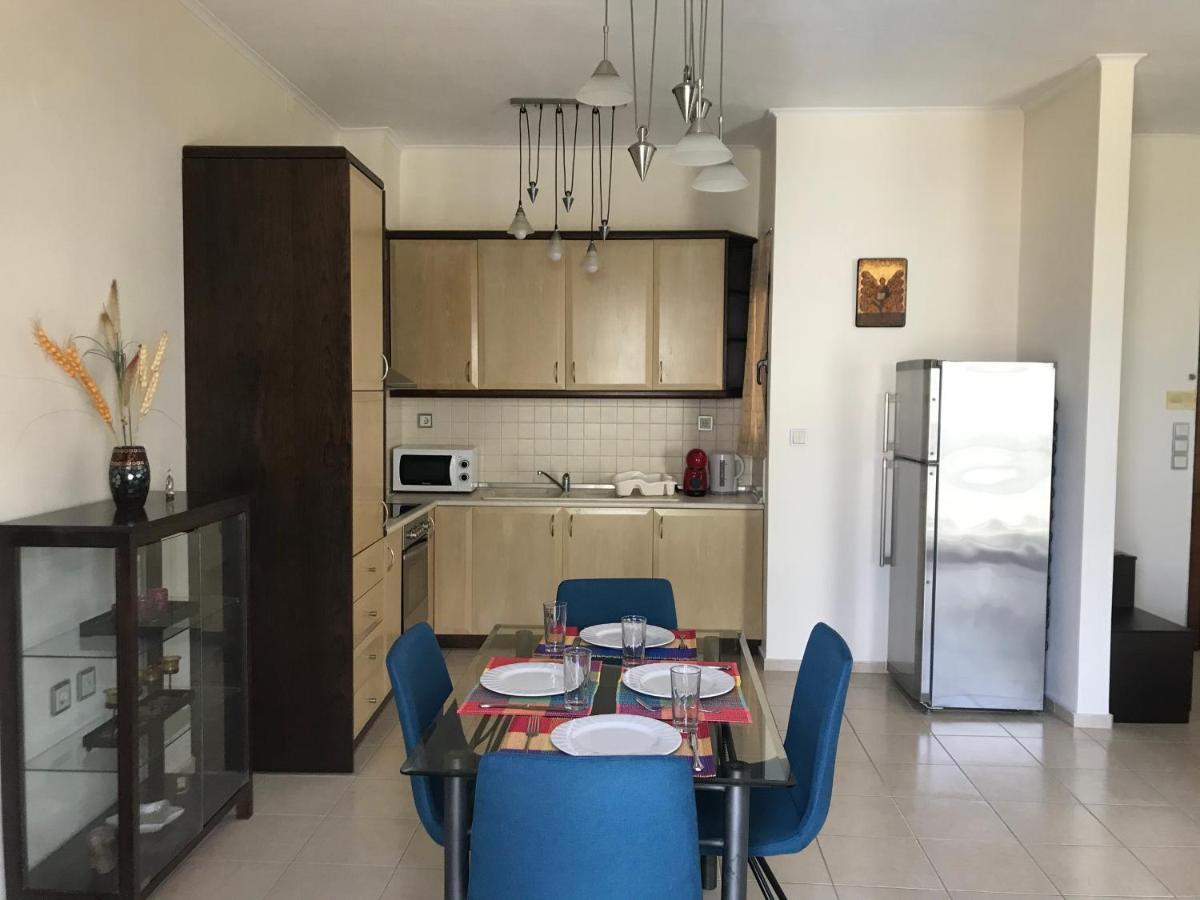 Apartment On The Beach With View Rethymno Exteriör bild